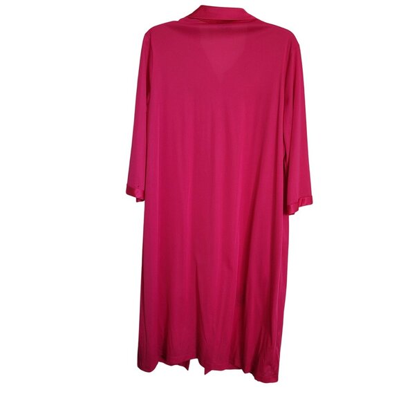 Vintage Vanity Fair Pink Nightgown Robe Pajama Set Size Medium - Stains - Picture 3 of 12